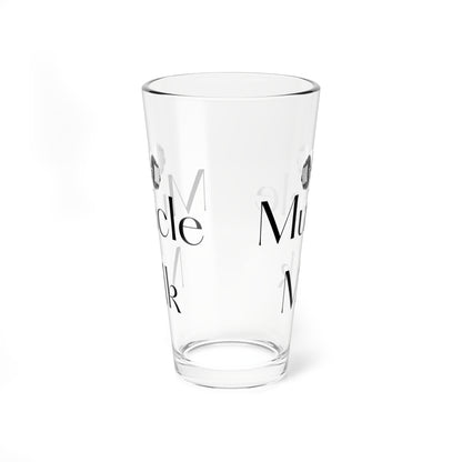 Muscle Milk Mixing Glass - 16oz Fitness Drinkware