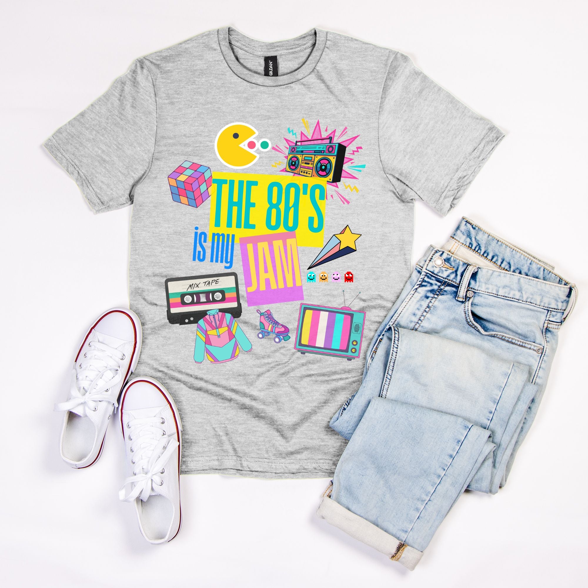 80's is My Jam Unisex Soft-style T-Shirt
