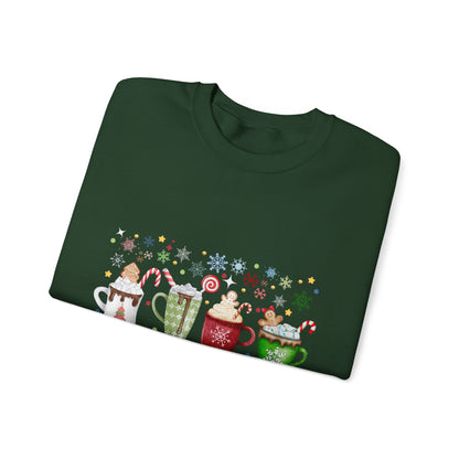 Christmas Calories Don’t Count Sweatshirt Cozy Holiday Crewneck