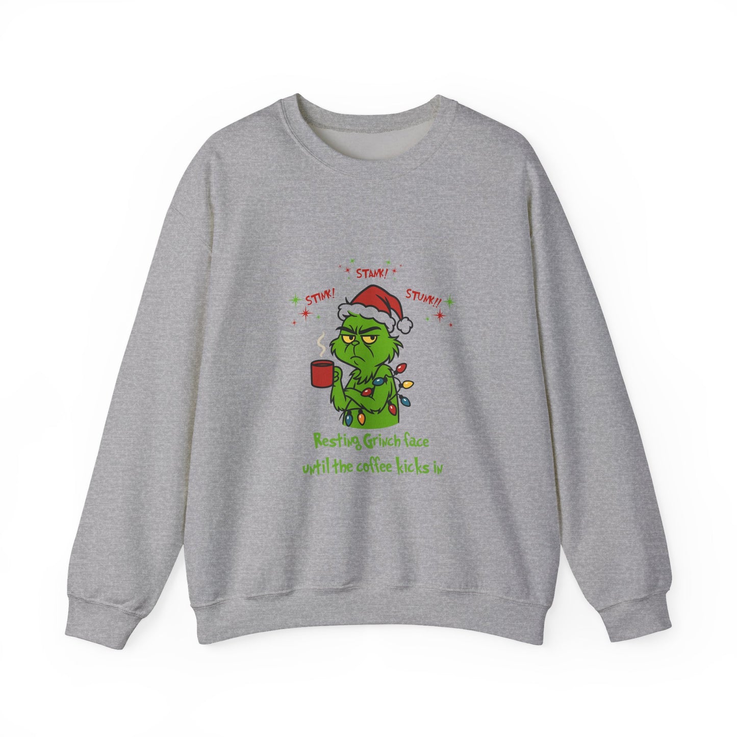 Cozy Grinch Crewneck Sweatshirt, for him or her