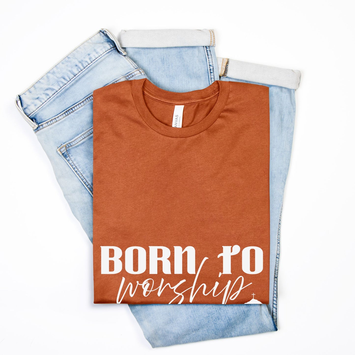 Born To Worship Bella Canvas Unisex Tee