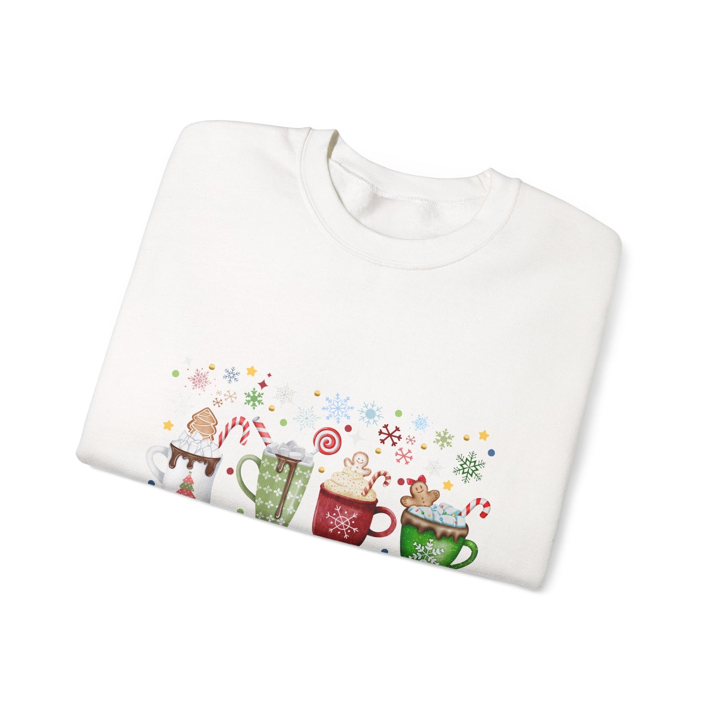 Christmas Calories Don’t Count Sweatshirt Cozy Holiday Crewneck