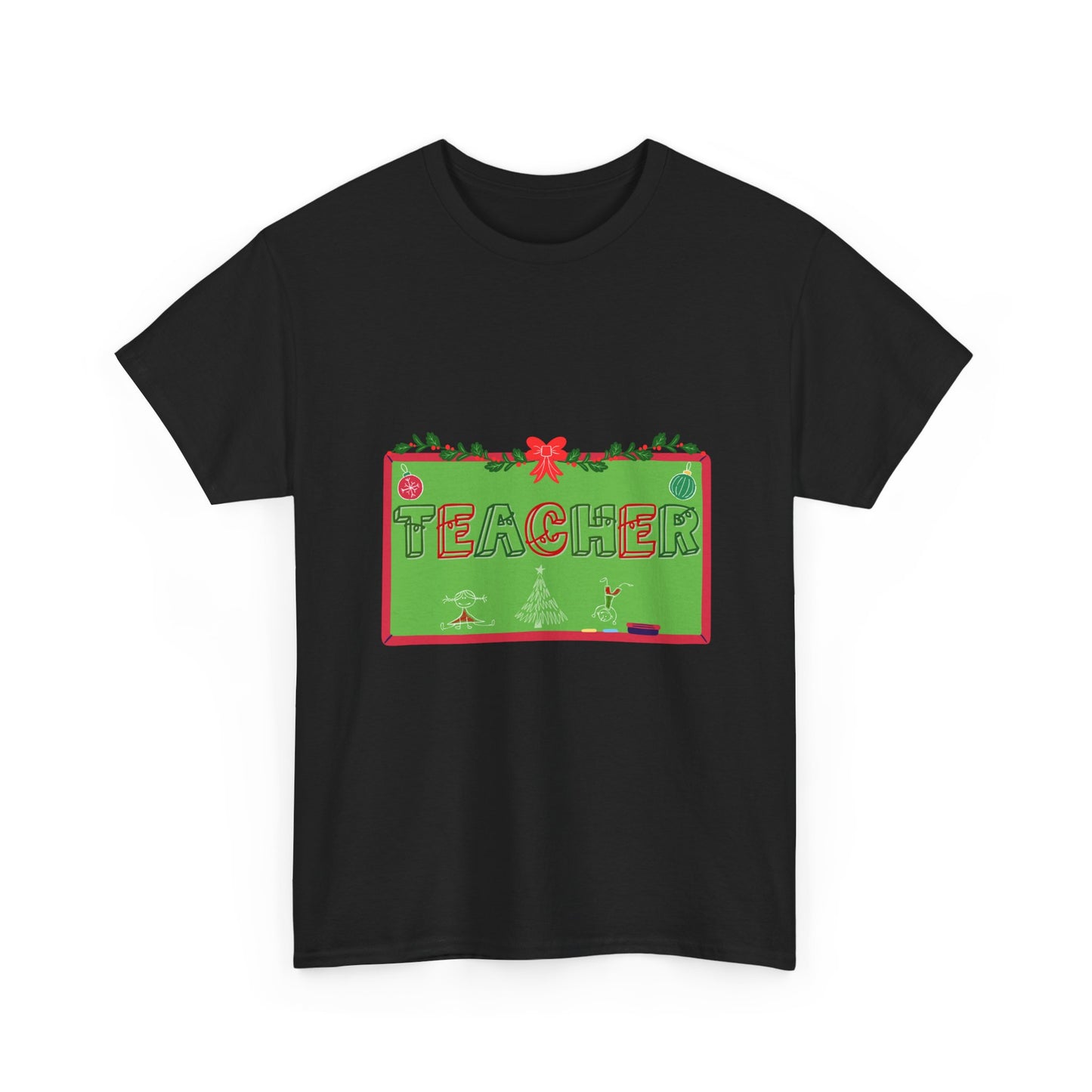 Festive Teacher Unisex Heavy Cotton Tee