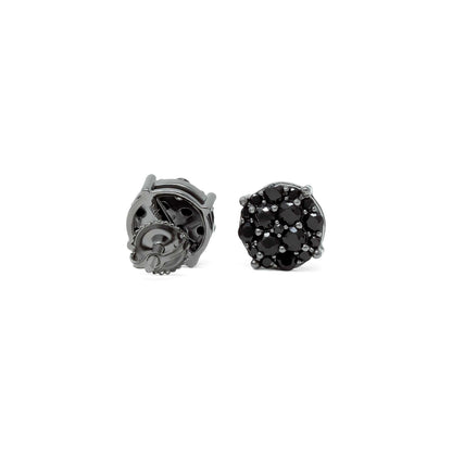Black Stud Earrings