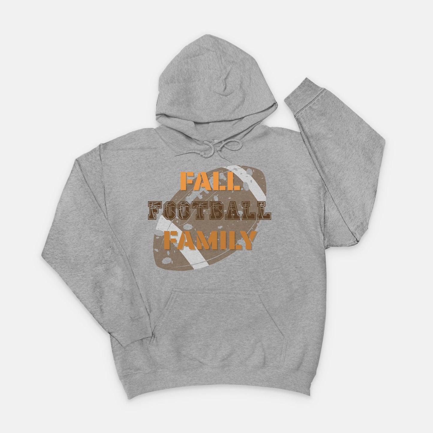 Fall, Football, Family Unisex Hooded Sweatshirt