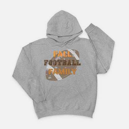 Fall, Football, Family Unisex Hooded Sweatshirt