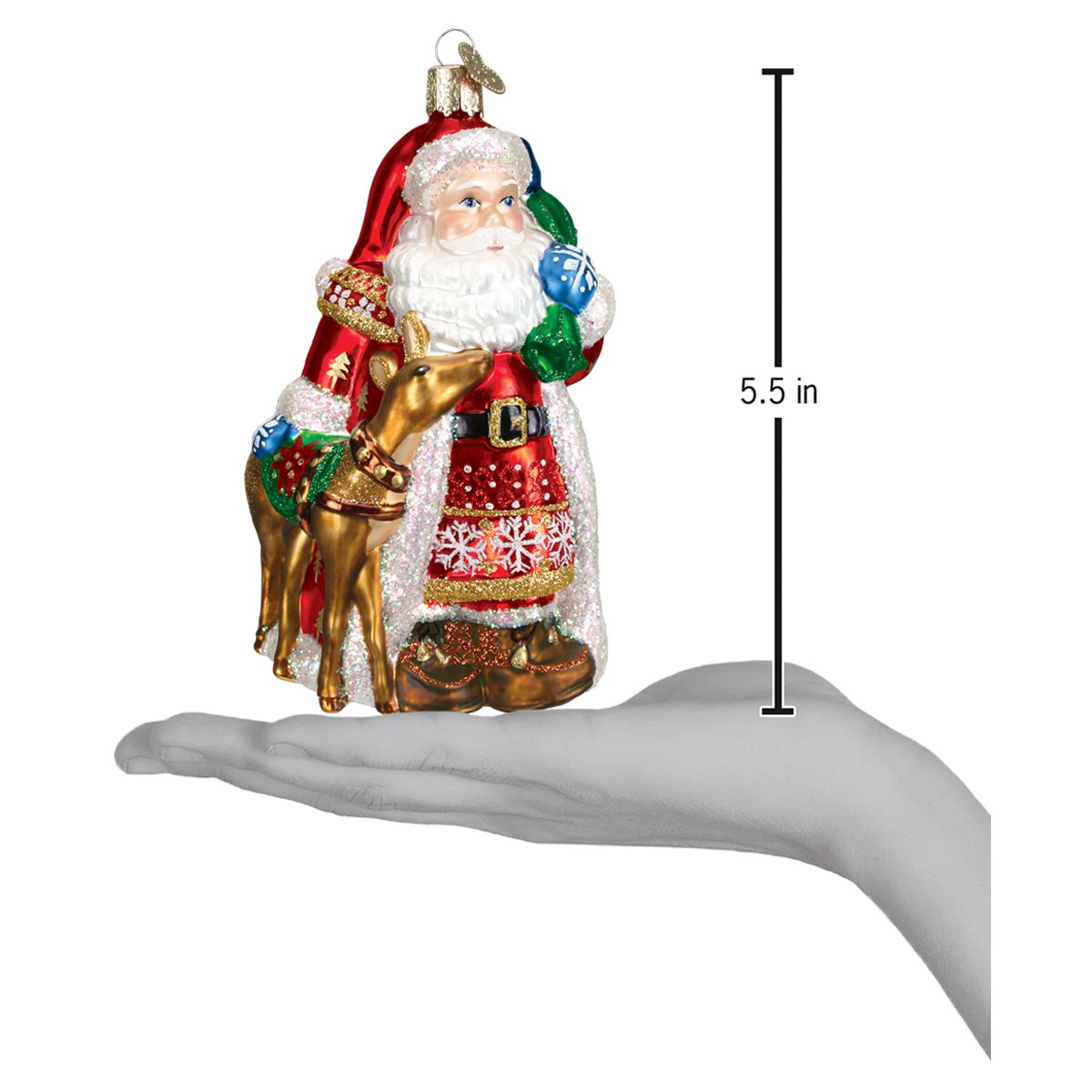 Nordic Santa Ornament
