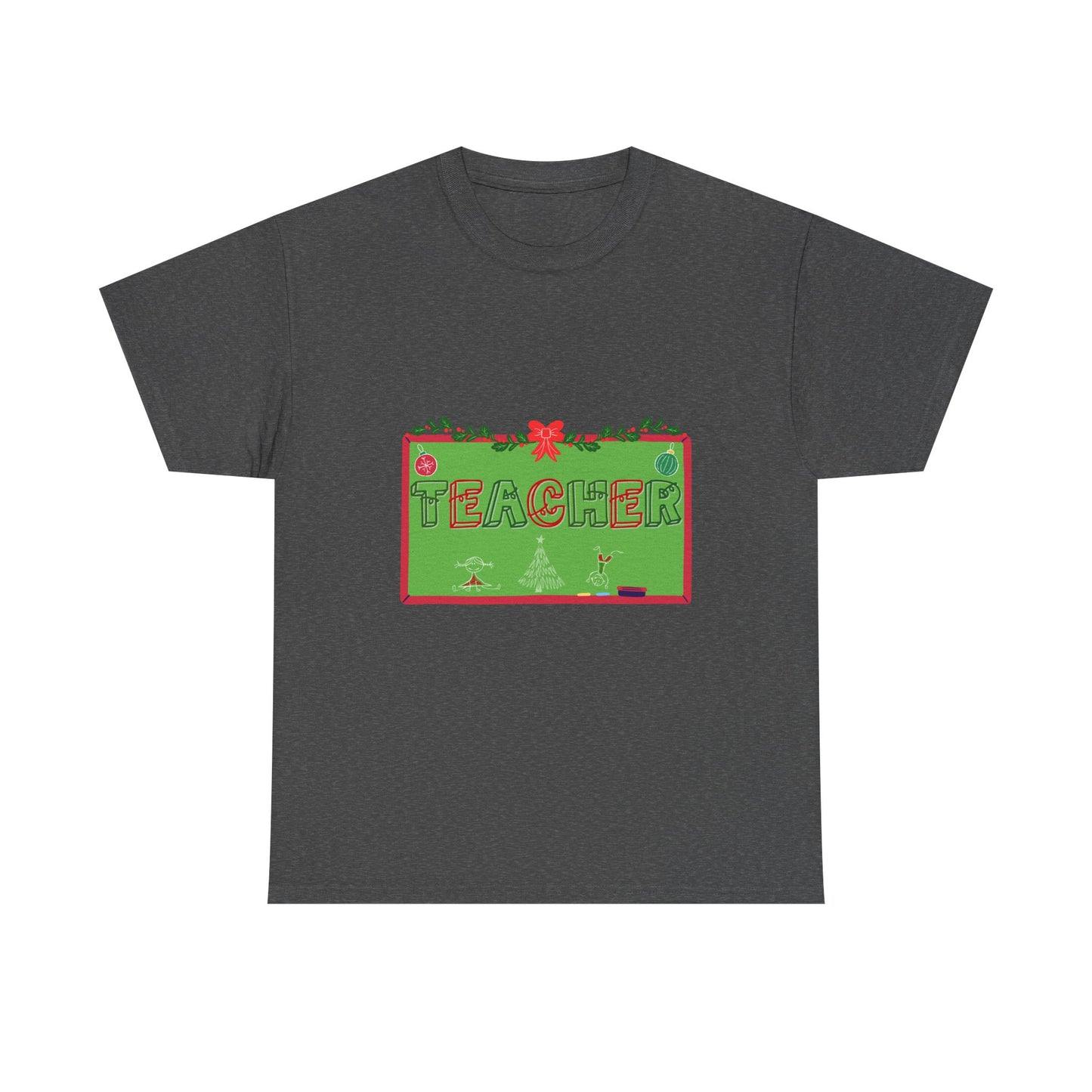 Festive Teacher Unisex Heavy Cotton Tee