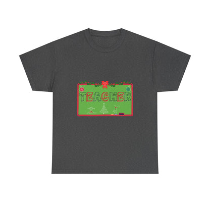 Festive Teacher Unisex Heavy Cotton Tee