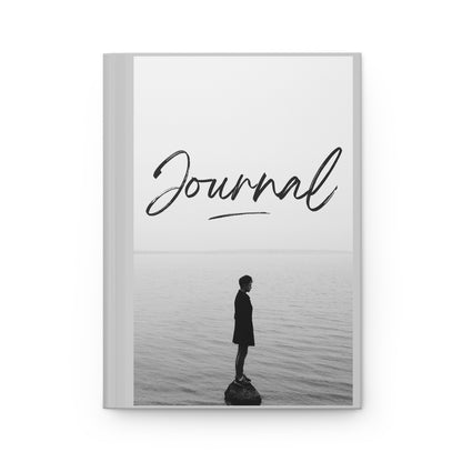 Journal — Minimalist Monochrome Hardcover