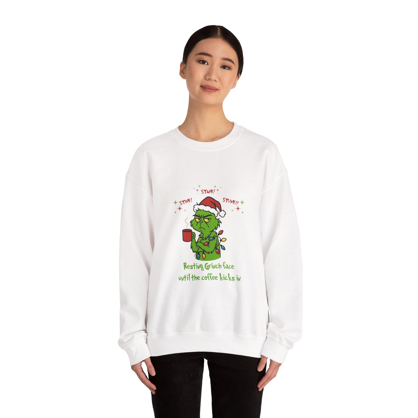 Cozy Grinch Crewneck Sweatshirt, for him or her