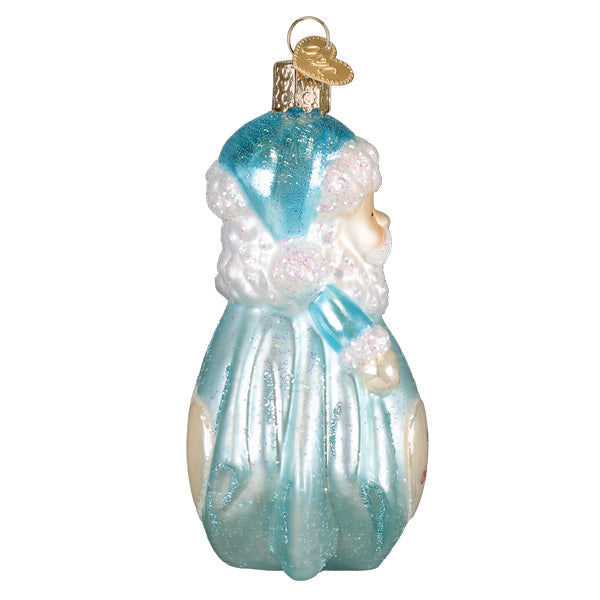 Baby Boys 1st Santa Lovey Ornament