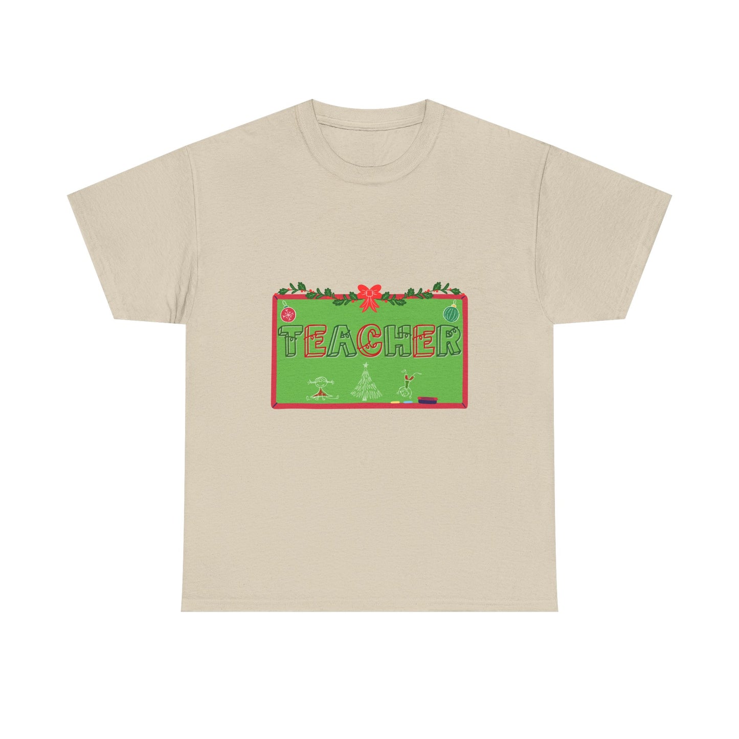 Festive Teacher Unisex Heavy Cotton Tee
