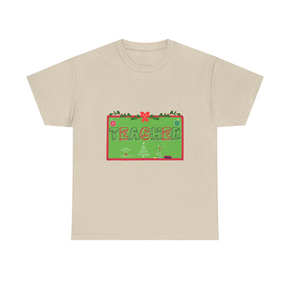 Festive Teacher Unisex Heavy Cotton Tee