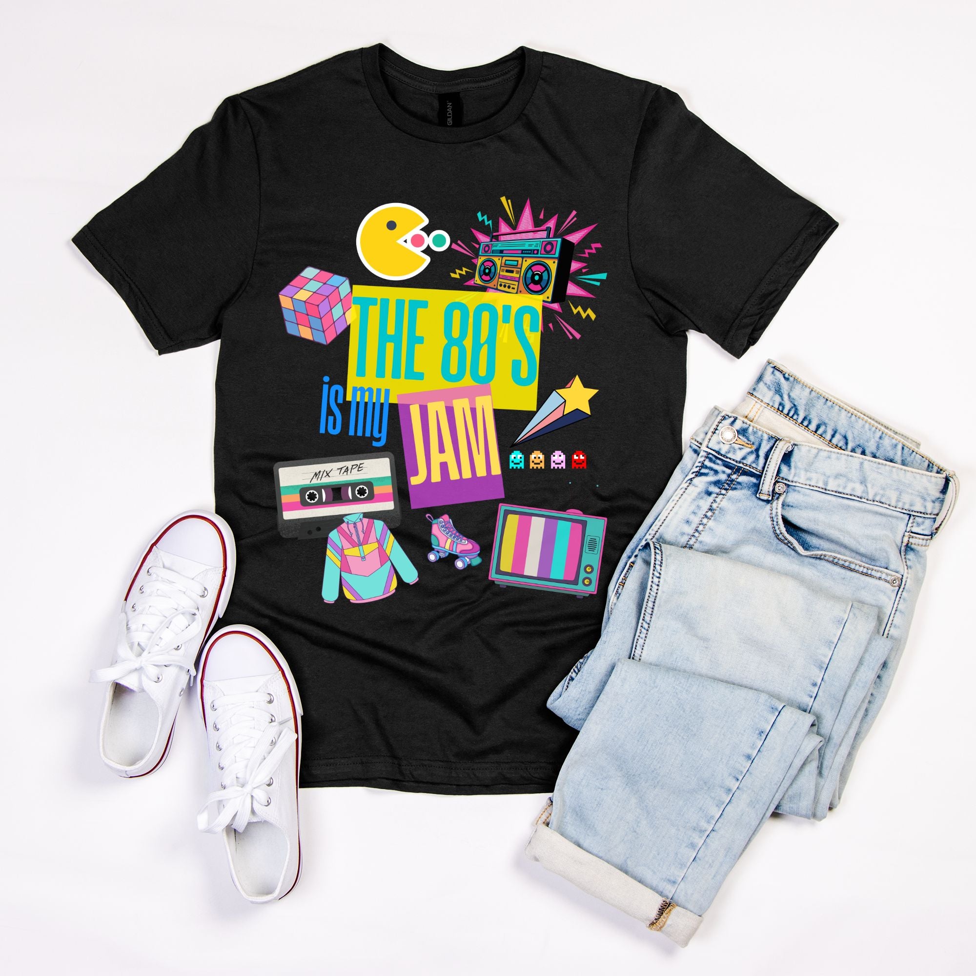 80's is My Jam Unisex Soft-style T-Shirt