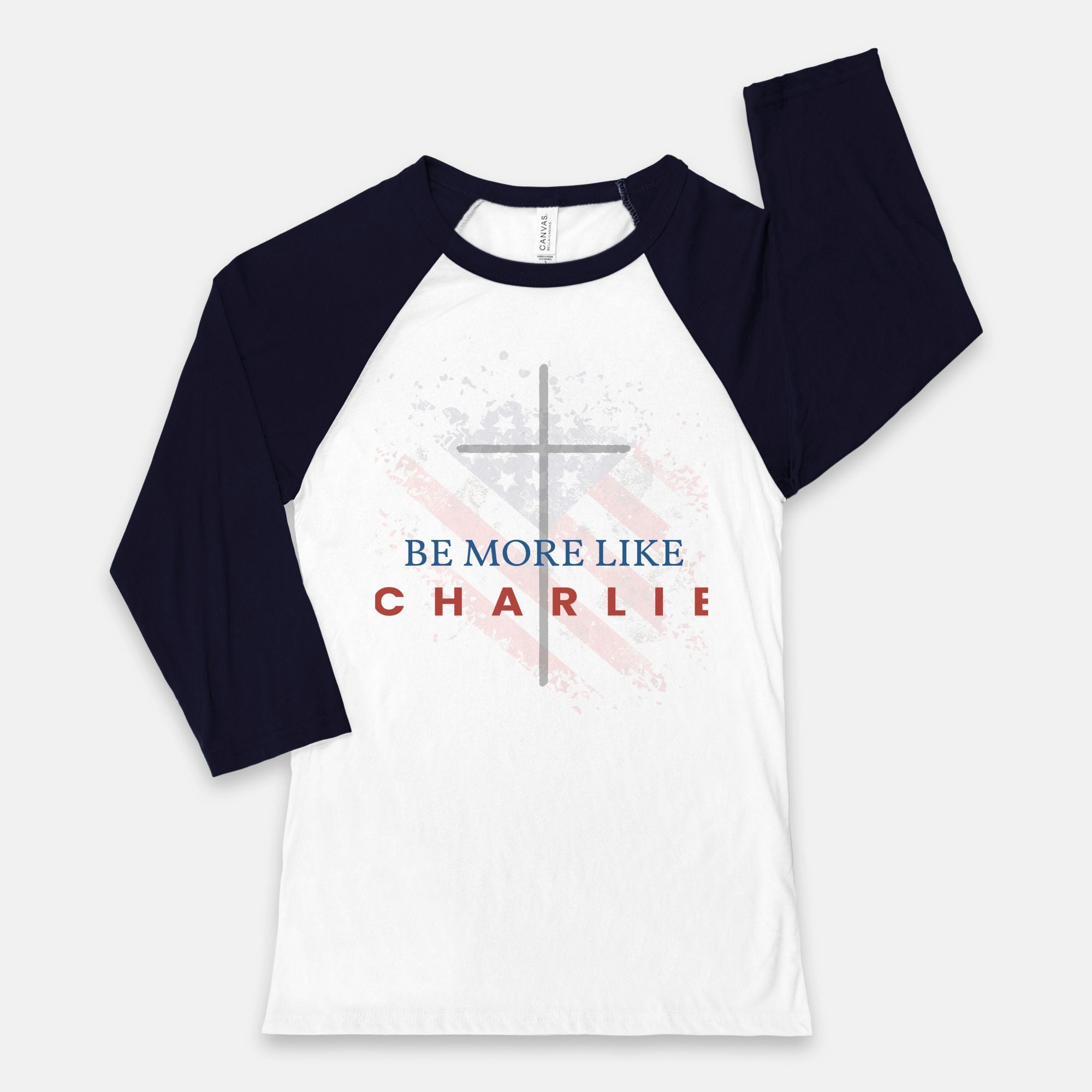Be More Like Charlie Unisex Baseball T-Shirt
