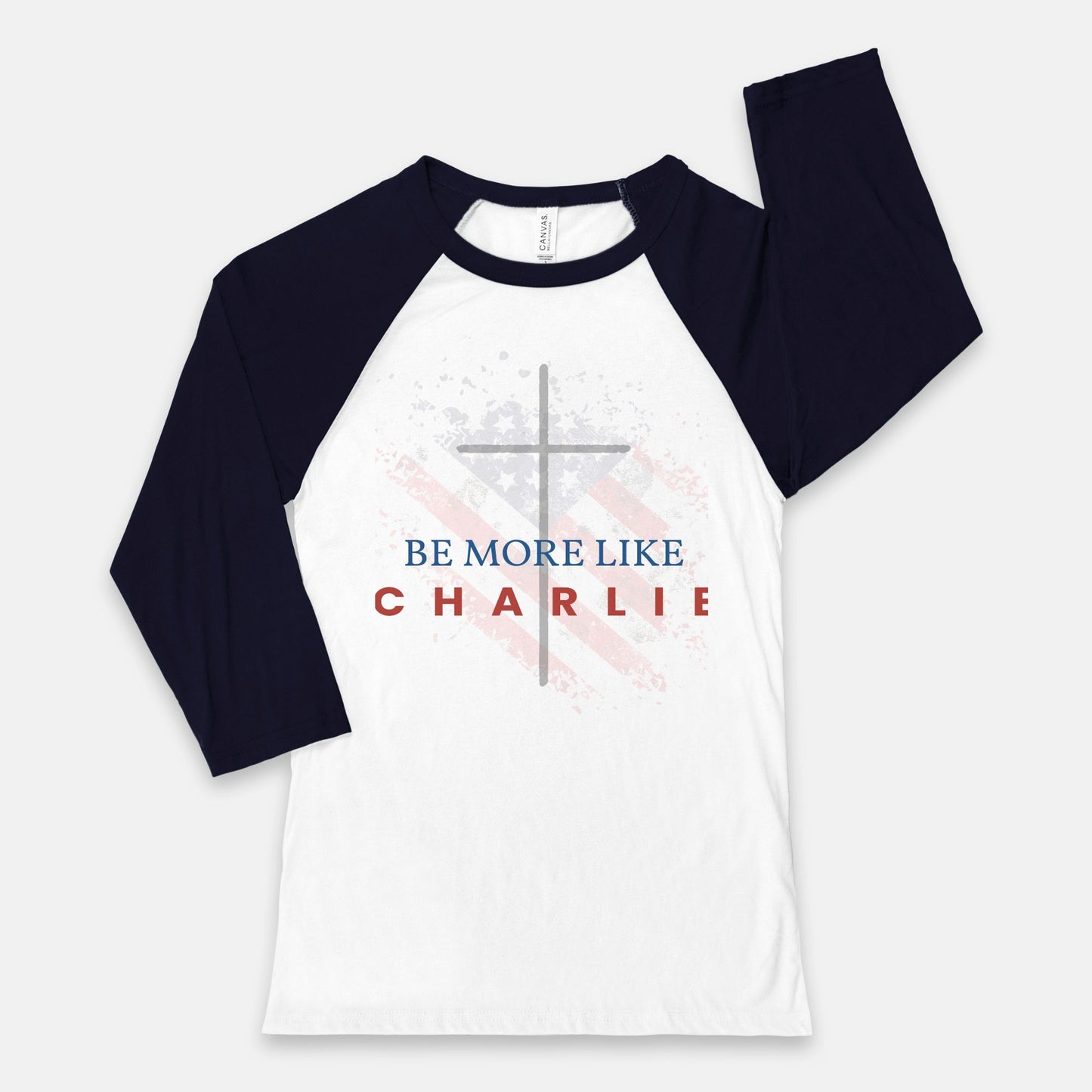 Be More Like Charlie Unisex Baseball T-Shirt