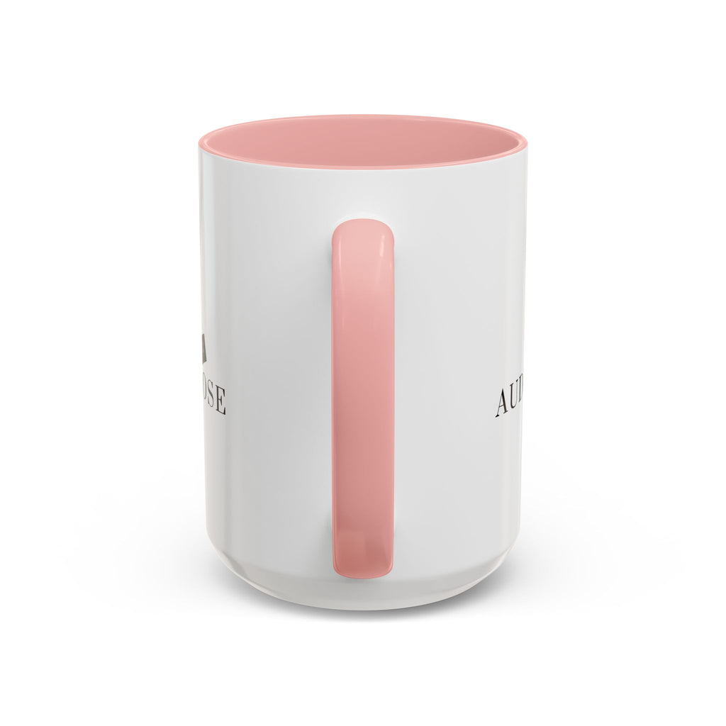 Personalized Accent Coffee Mug - Audrey Rose Collection