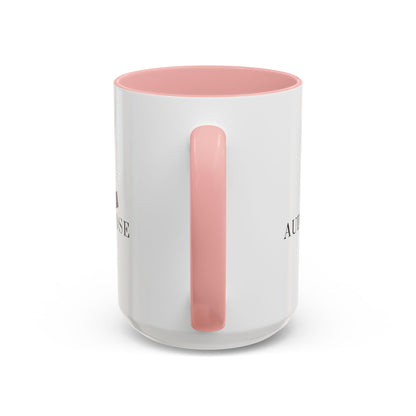 Personalized Accent Coffee Mug - Audrey Rose Collection