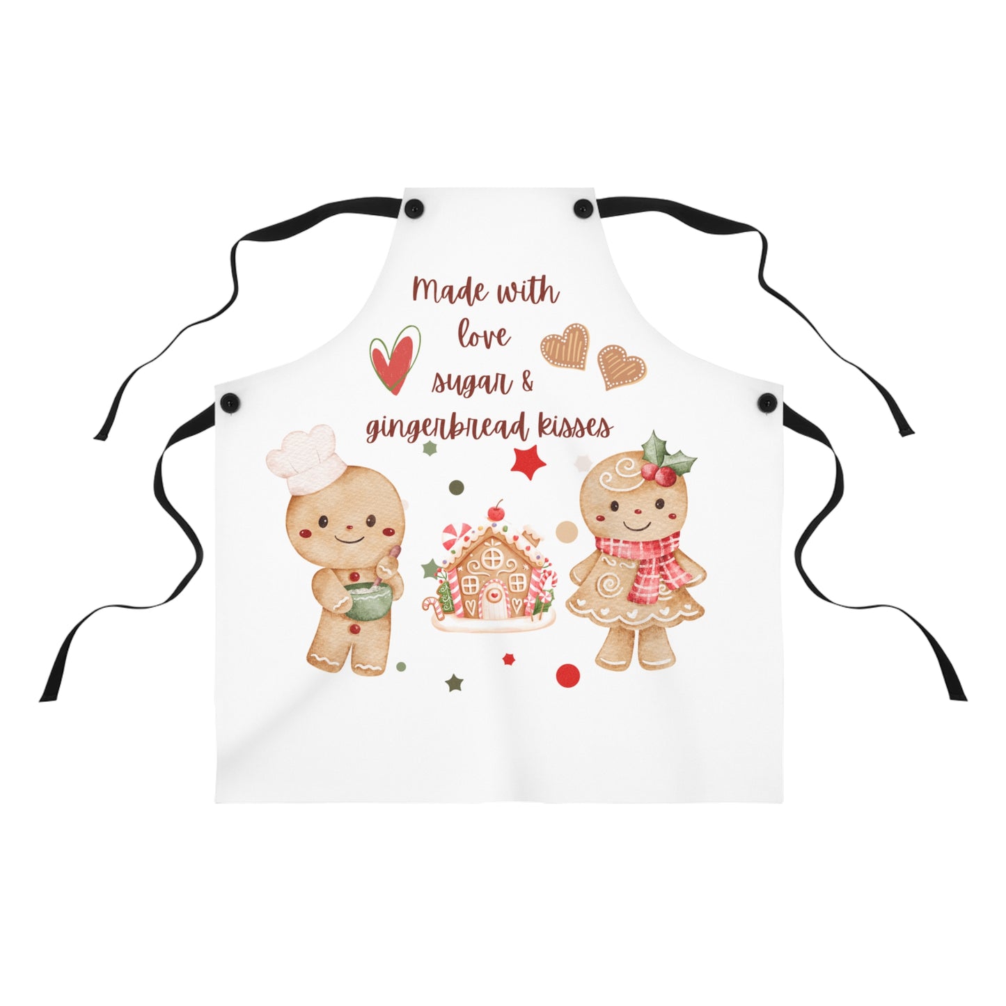 Festive Gingerbread Apron