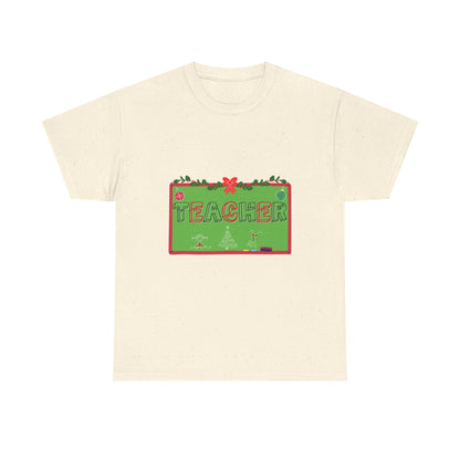 Festive Teacher Unisex Heavy Cotton Tee