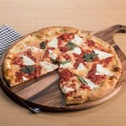 Solid Acacia Round Wood Cutting and Charcuterie Board