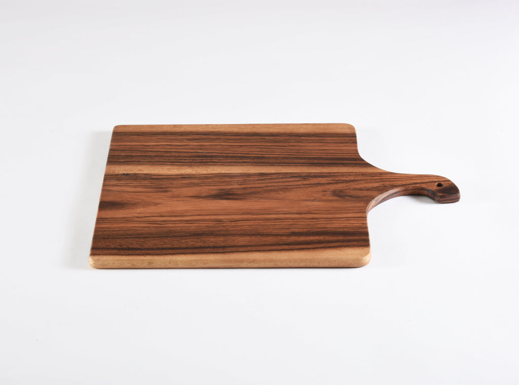 Solid Square Acacia Wood Cutting and Charcuterie Boards