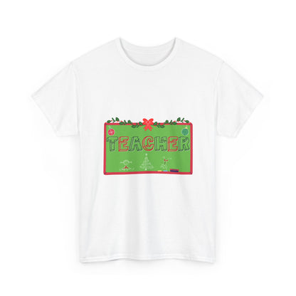 Festive Teacher Unisex Heavy Cotton Tee
