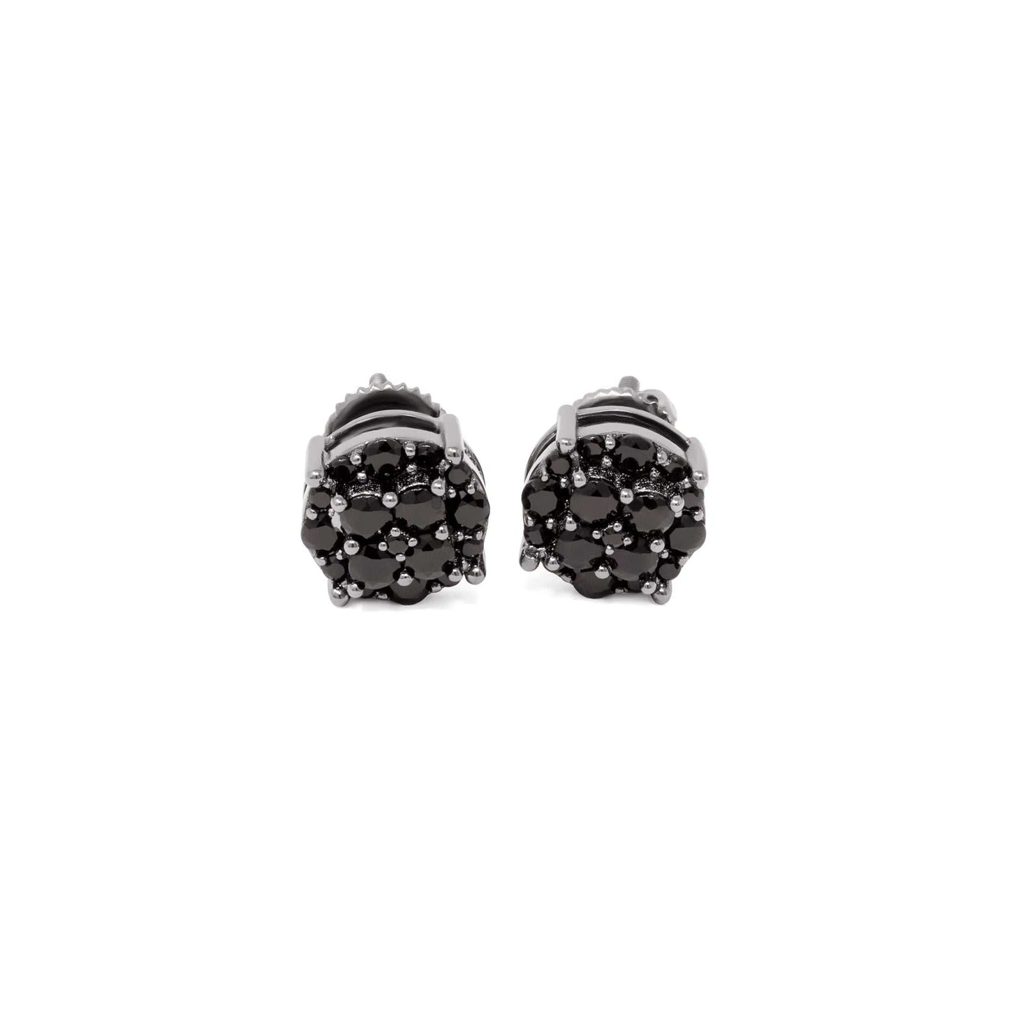 Black Stud Earrings