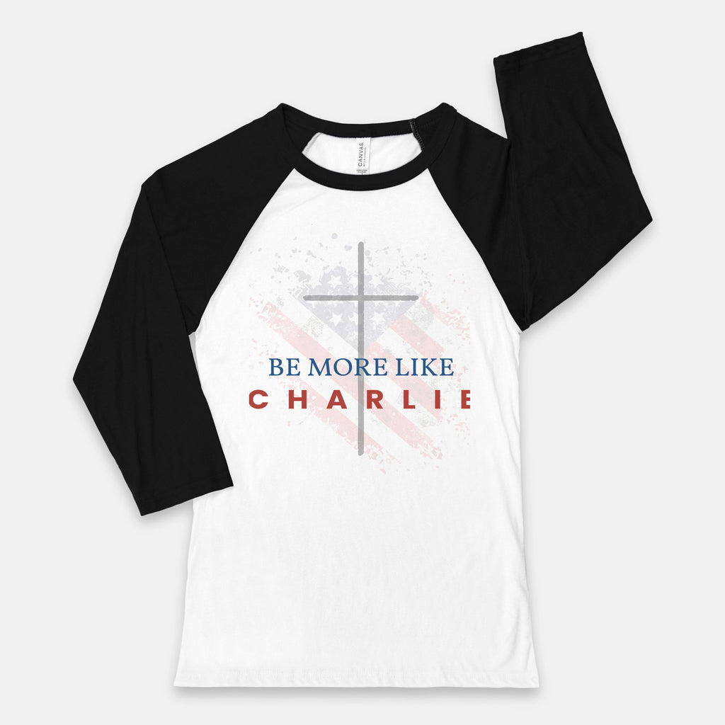 Be More Like Charlie Unisex Baseball T-Shirt