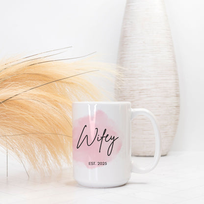 Wifey 2025 15oz. Mug