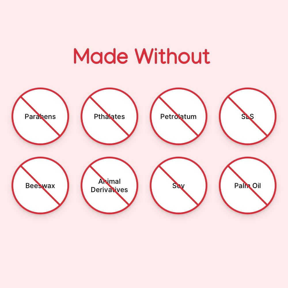 ILIKA 2 Pack Organic Lip Balm- Vanilla & Peppermint