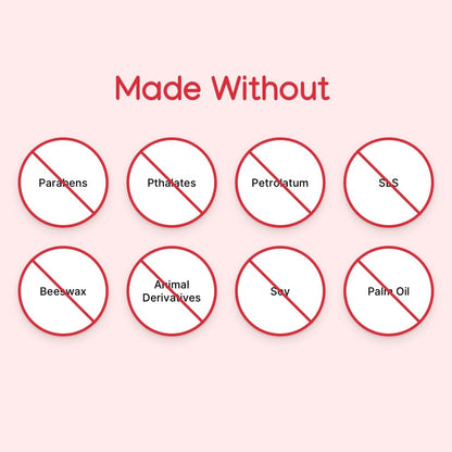 ILIKA 2 Pack Organic Lip Balm- Vanilla & Peppermint