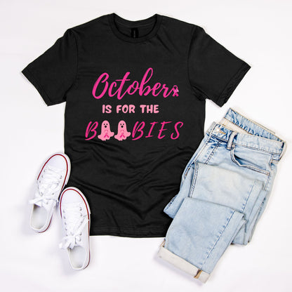October Cancer Awareness Unisex Soft-style T-Shirt