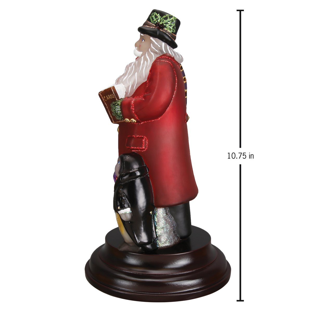 Caroling Santa Night Light