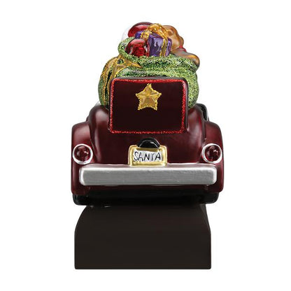 Santa In Antique Car Light