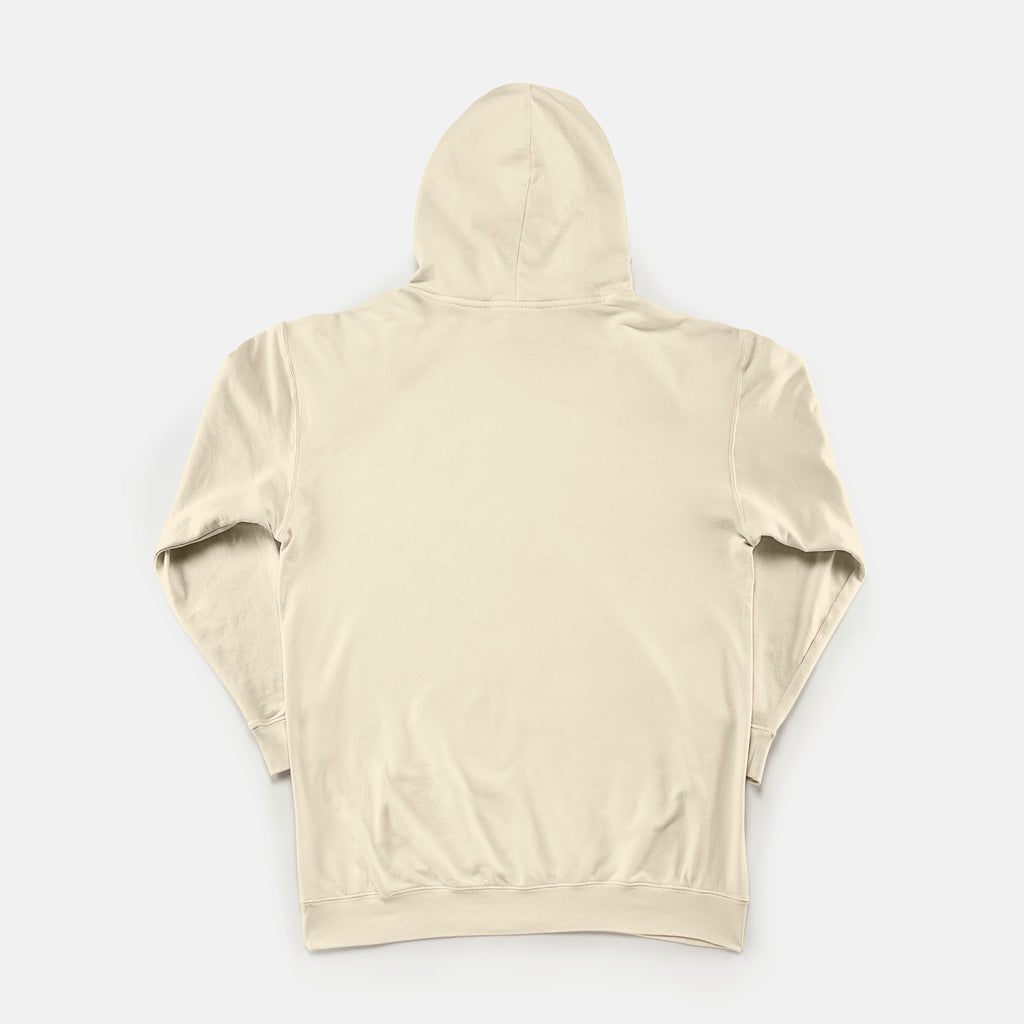 Coffee Cup Comfort Color Lightweight Hooded Sweatshirt