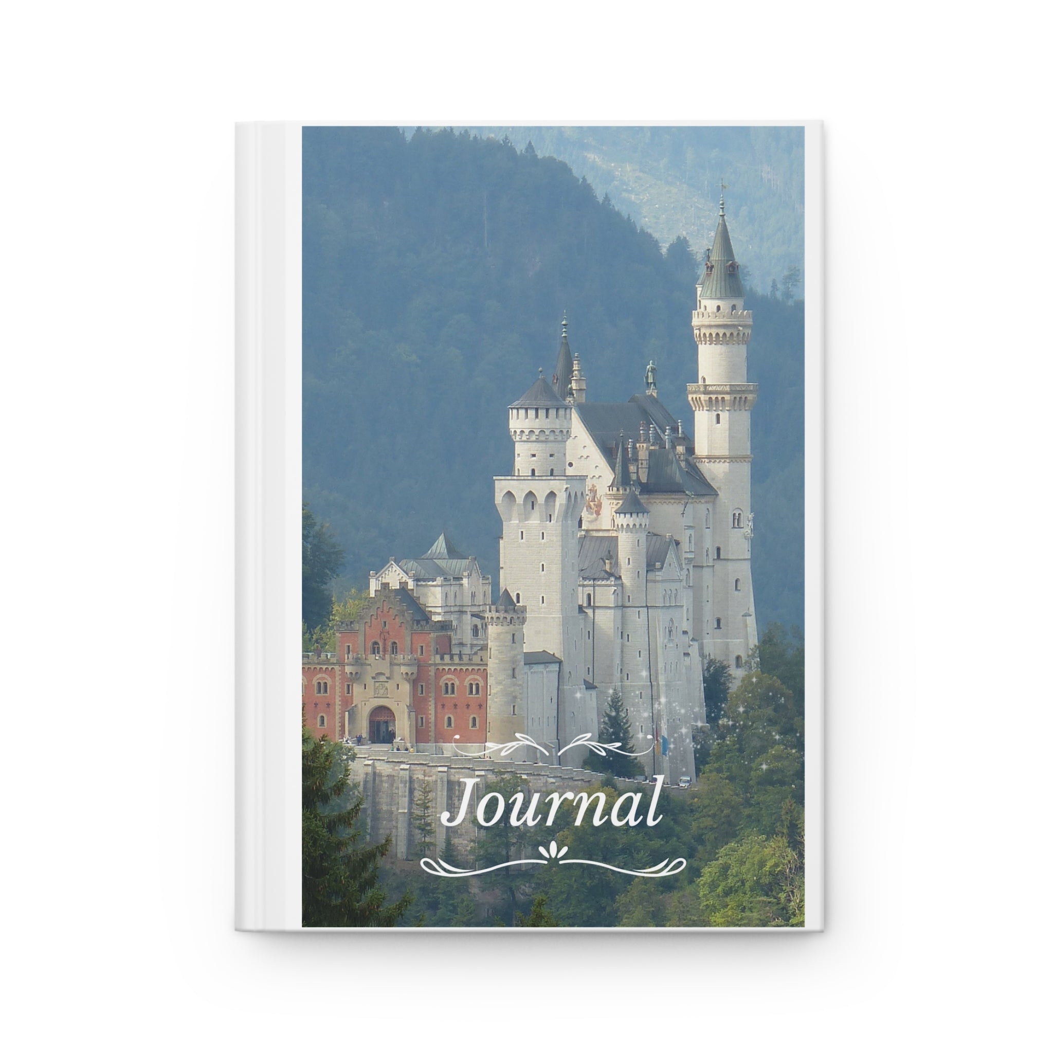 Neuschwanstein Castle Hardcover Journal