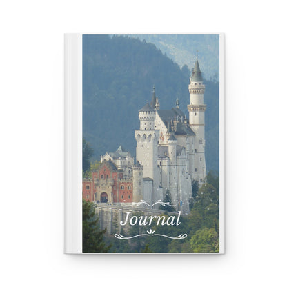 Neuschwanstein Castle Hardcover Journal