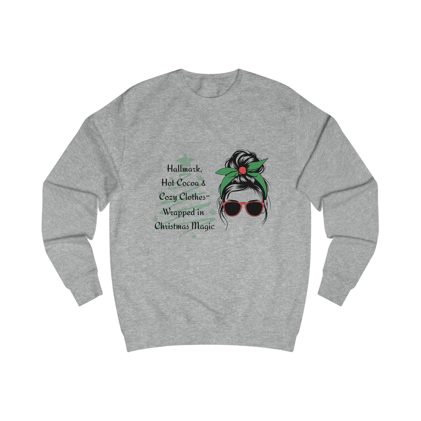 Christmas Hallmark Hot Cocoa Unisex Sweatshirt