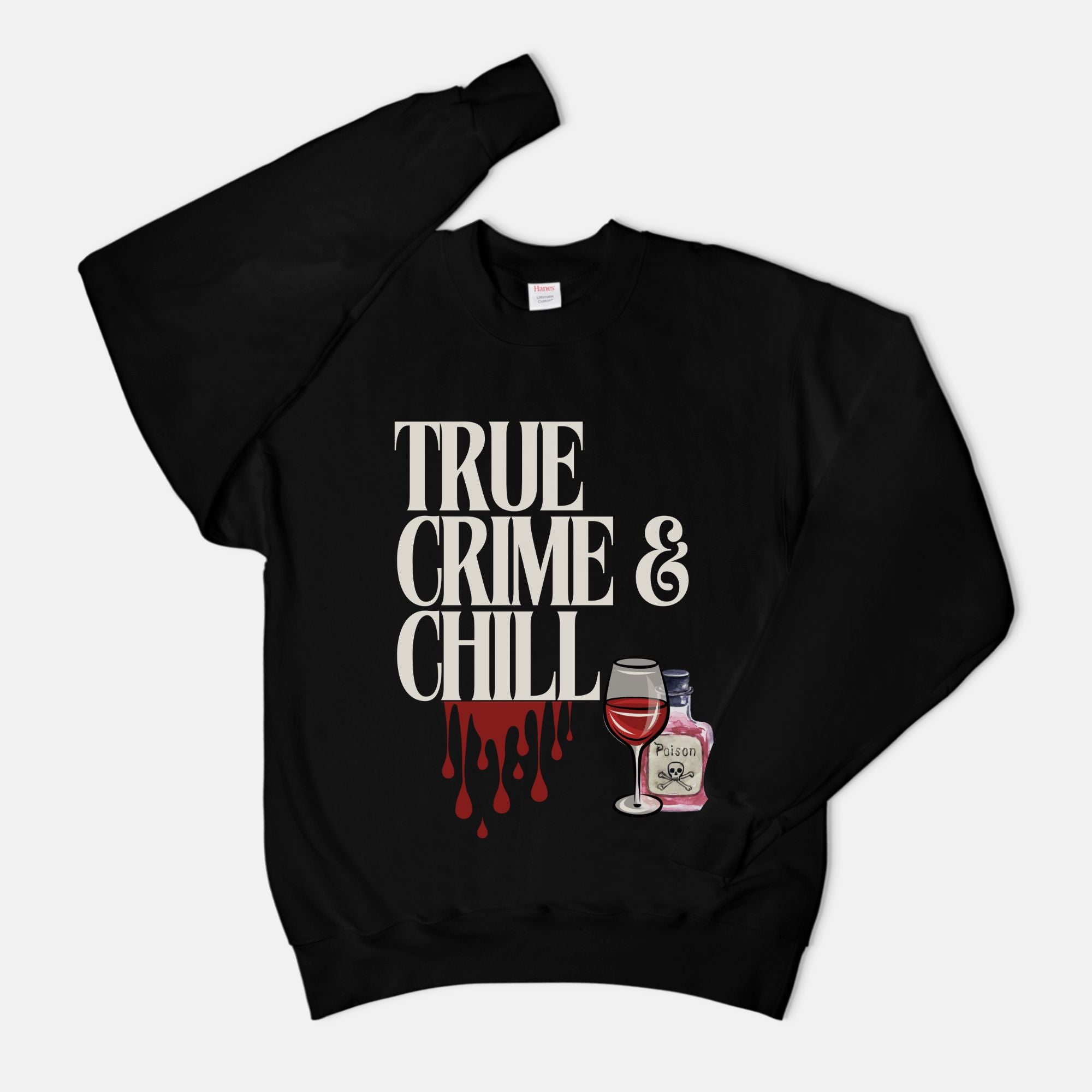 True Crime & Chill Unisex Crew Neck Sweatshirt