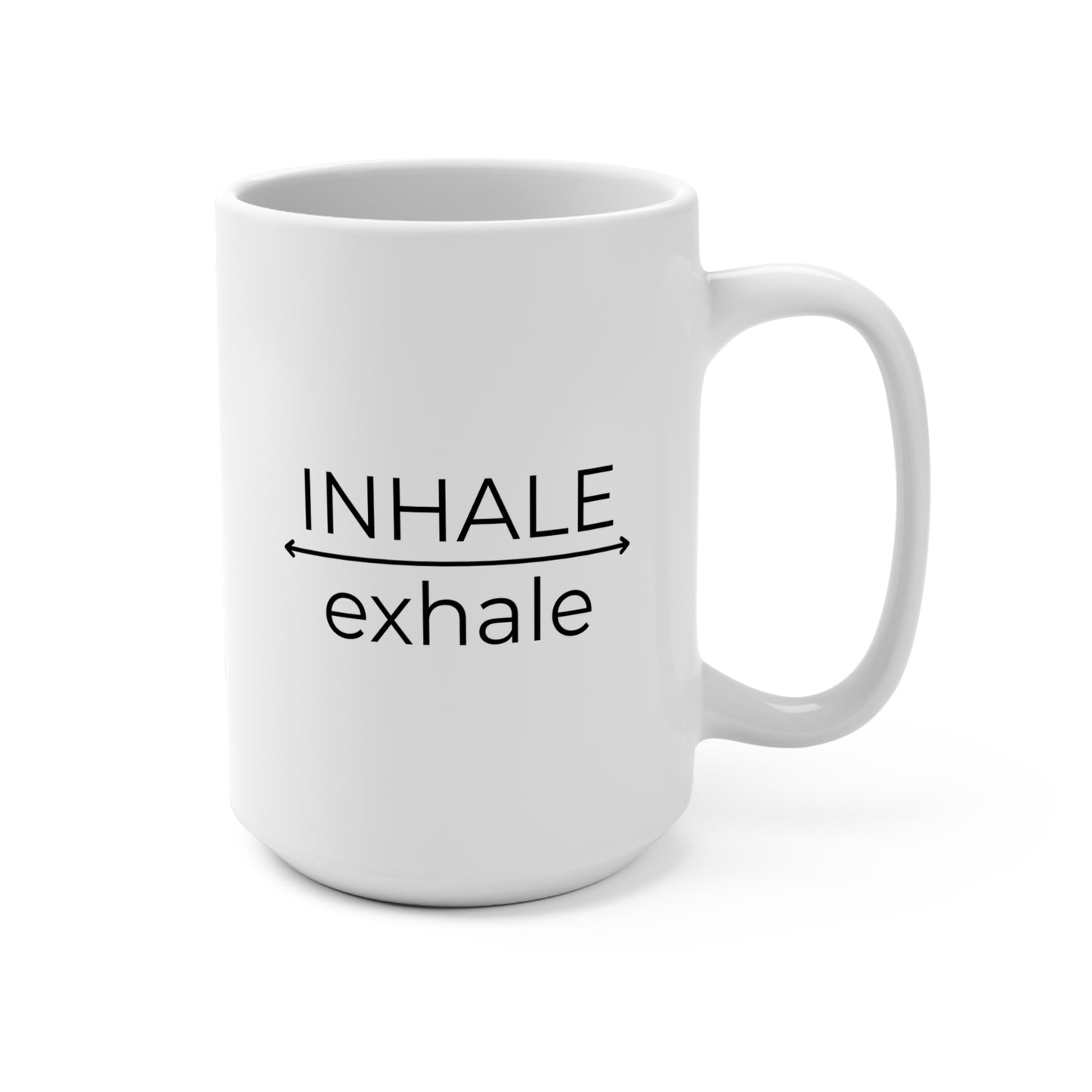 Mindful Breathing Mug - 15oz Inspirational Drinkware