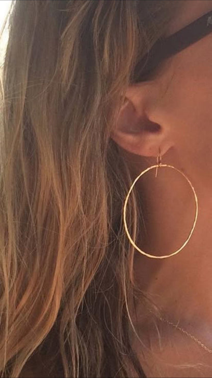 SKINNY XL BEACH  HOOPS