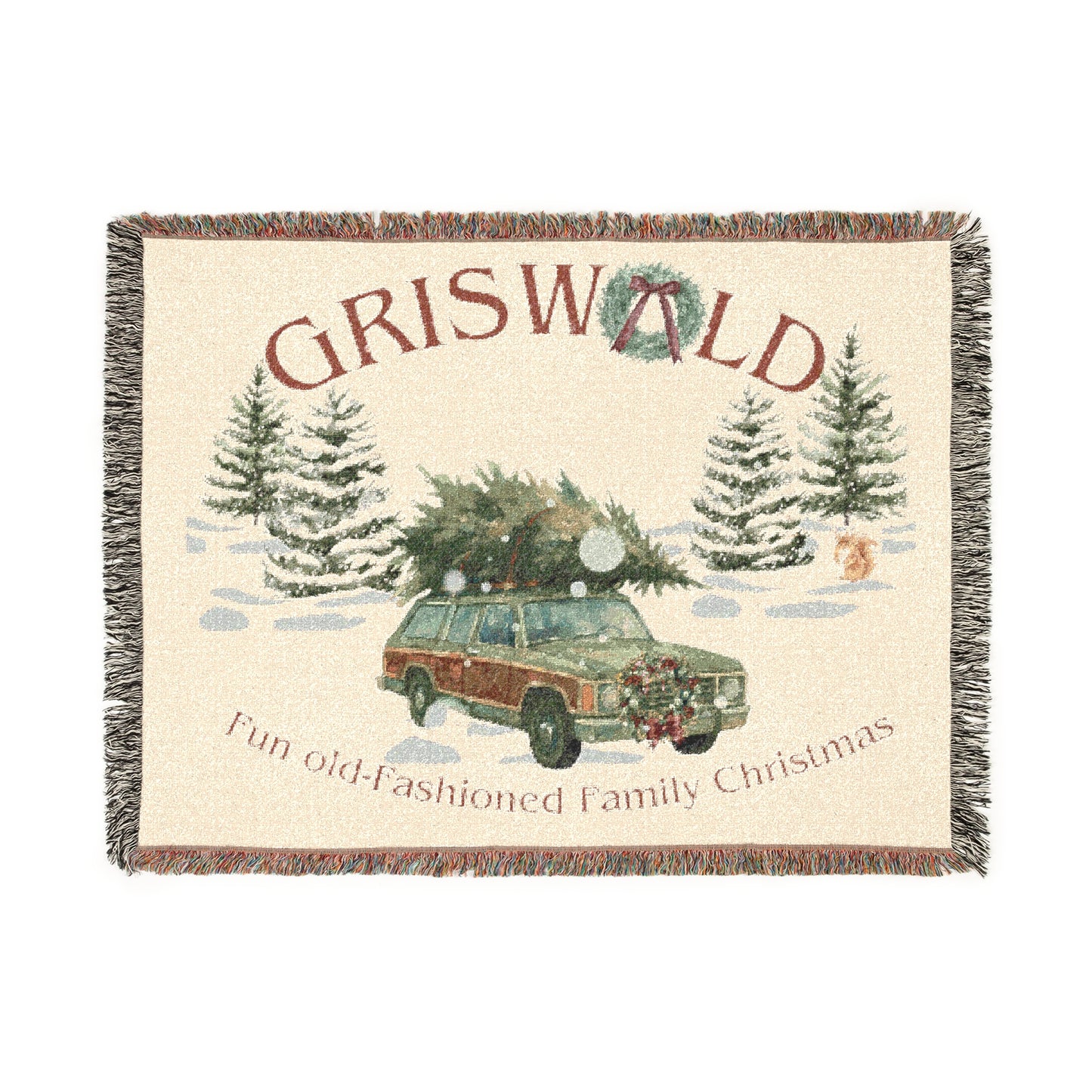 Woven Blanket - Griswold Christmas Vacation