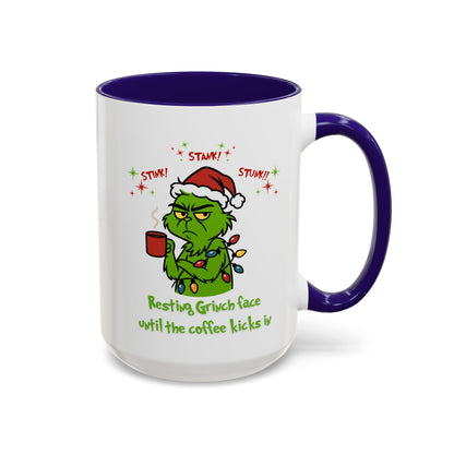 Colorful Grinchy Holiday Mug