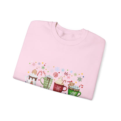 Christmas Calories Don’t Count Sweatshirt Cozy Holiday Crewneck