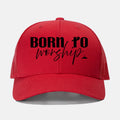 Born to Worship Retro Trucker Hat
