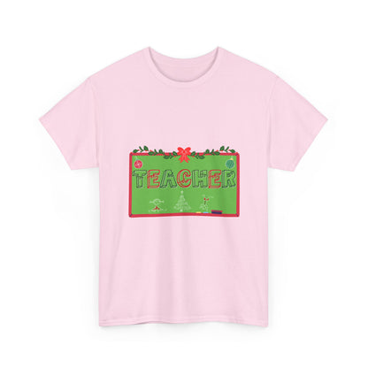 Festive Teacher Unisex Heavy Cotton Tee