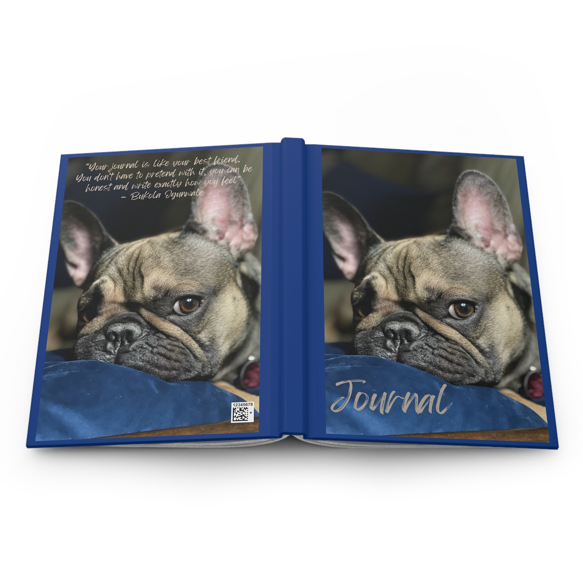 French Bulldog Hardcover Journal — for Dog Lovers