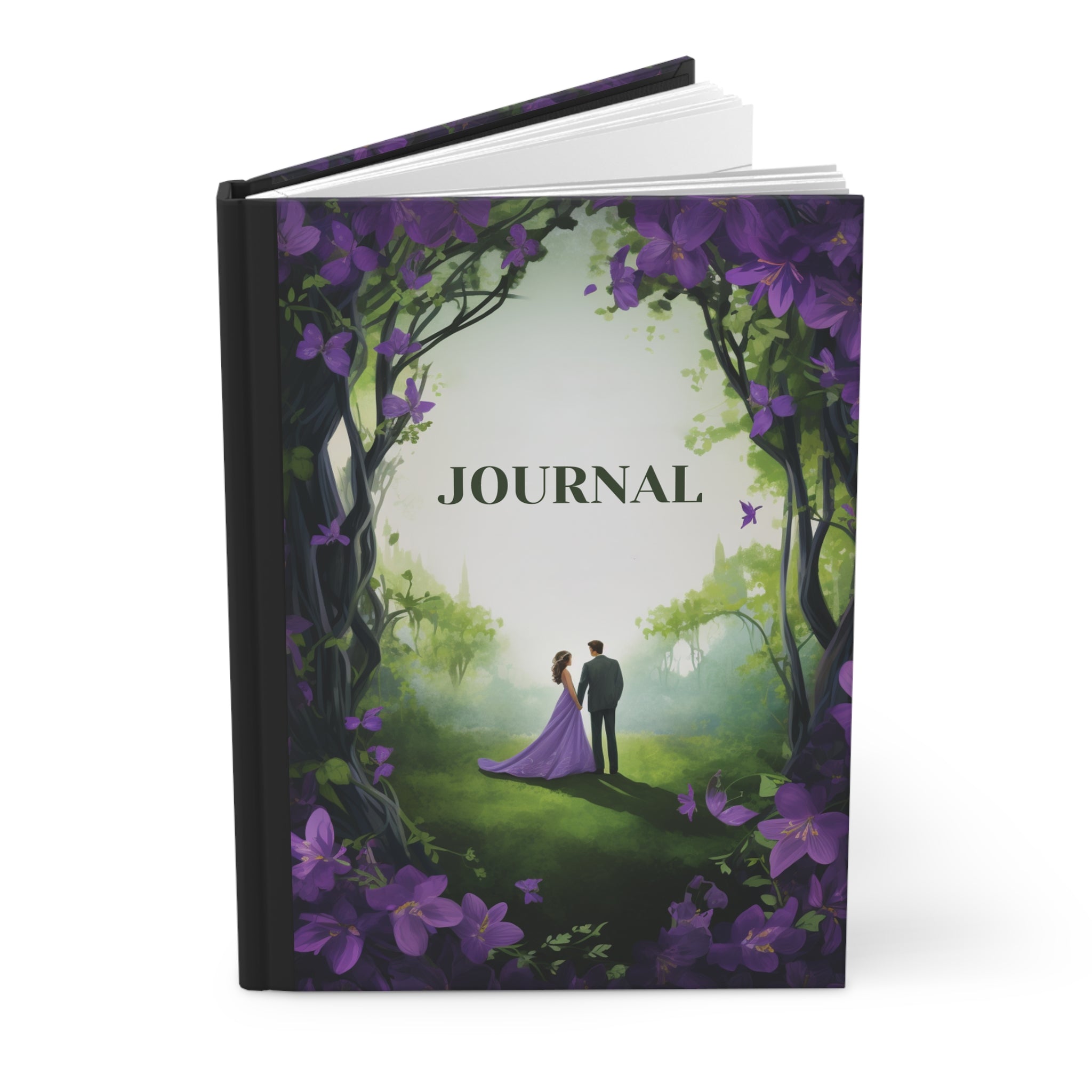 Romantic Violet Forest Journal